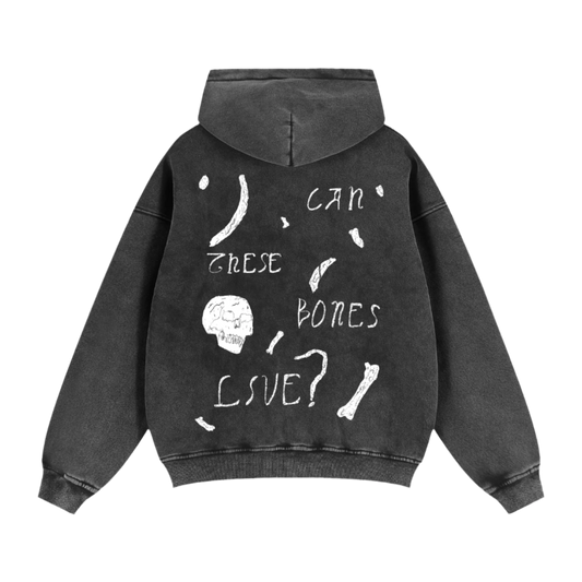 Can These Bones Live Double Zip Hoodie